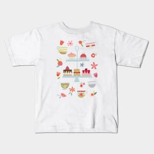 Tea and Cakes Kids T-Shirt